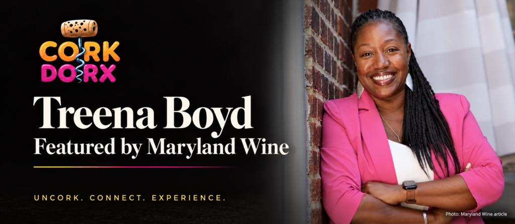 Cork Dorx Founder Treena Boyd Featured by Maryland Wine